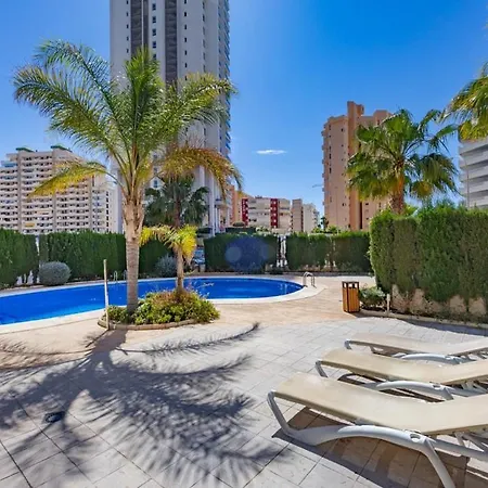 Апартаменты Sunny Beautiful Sea View, Large Sunny Terrace Кальпе